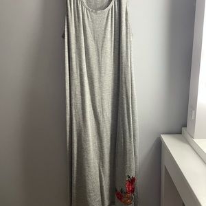 Grey soft dress